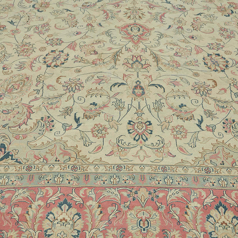 Alfombra Oriental Vintage Anudada a Mano - 301 cm x 420 cm - K0087647