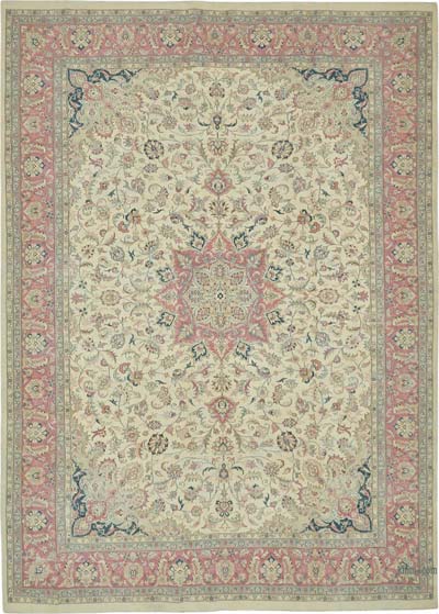 El Dokuma Vintage Halı - 301 cm x 420 cm