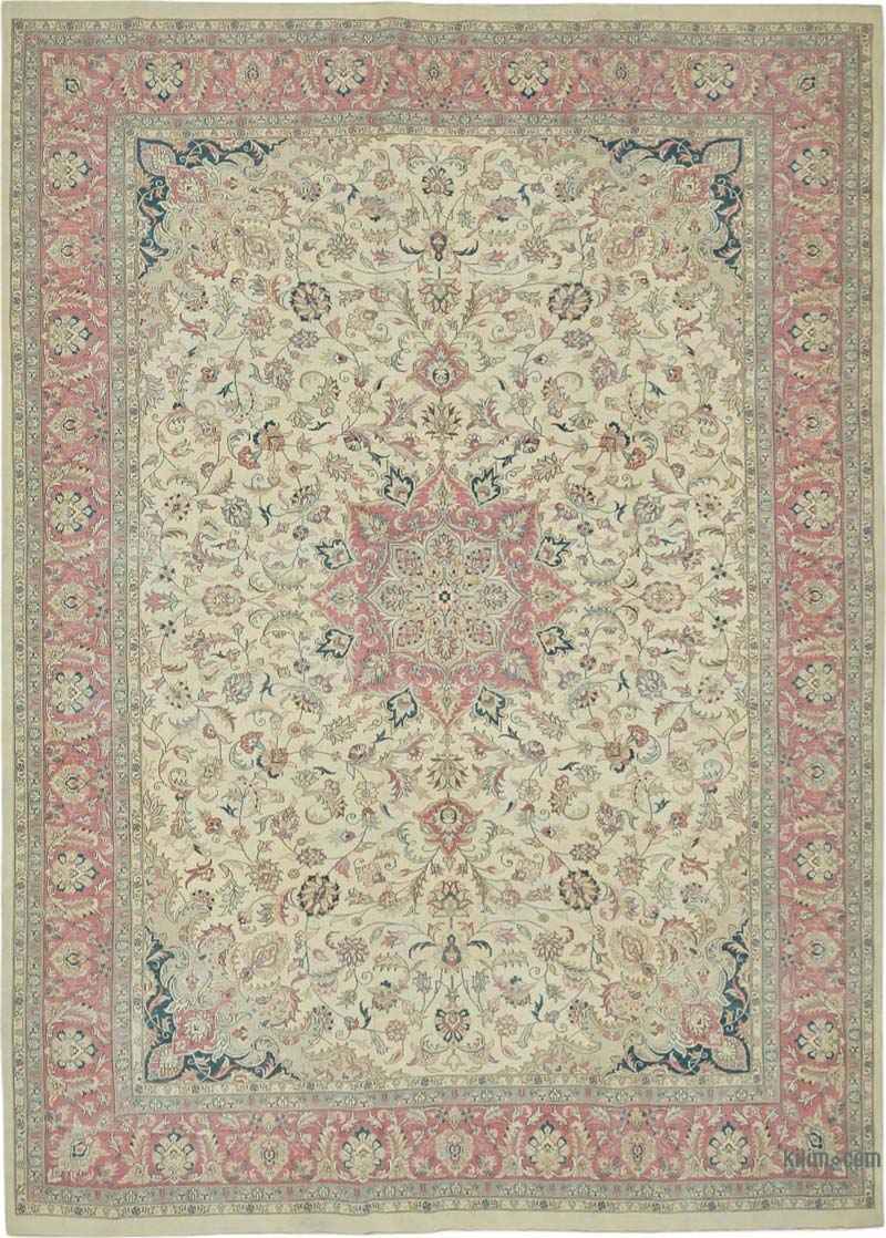 Alfombra Oriental Vintage Anudada a Mano - 301 cm x 420 cm - K0087647