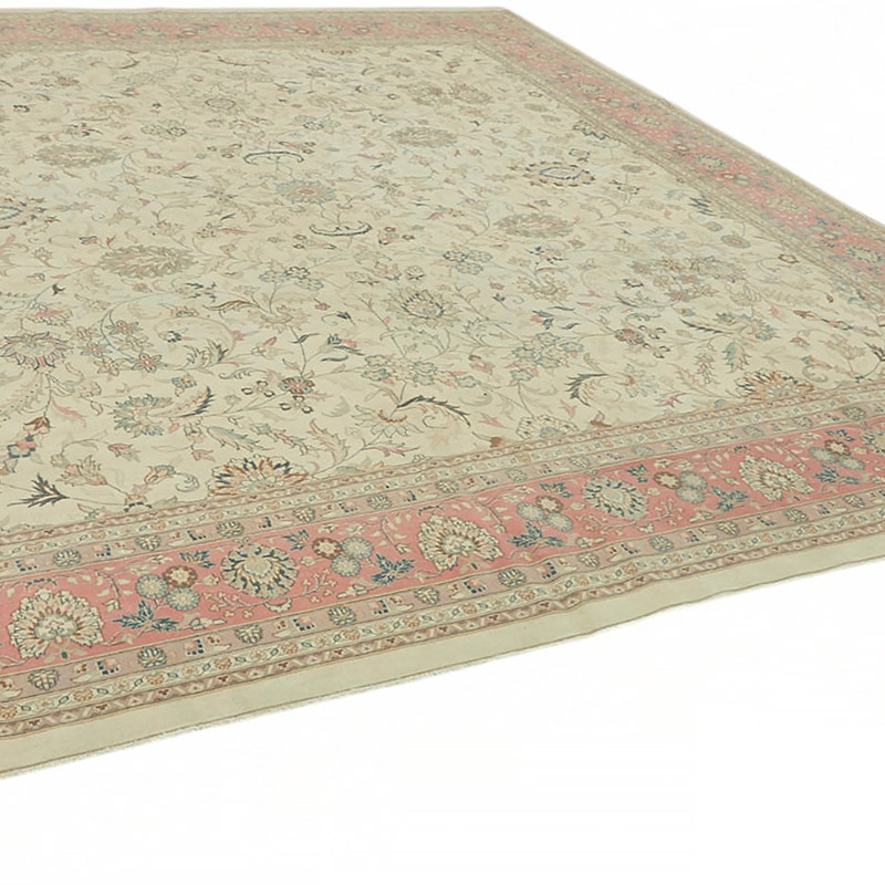 Alfombra Oriental Vintage Anudada a Mano - 360 cm x 380 cm - K0087648
