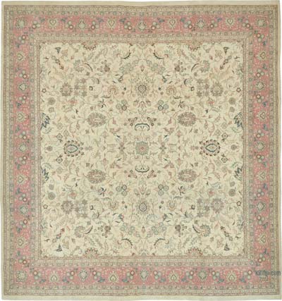 Alfombra Oriental Vintage Anudada a Mano - 360 cm x 380 cm