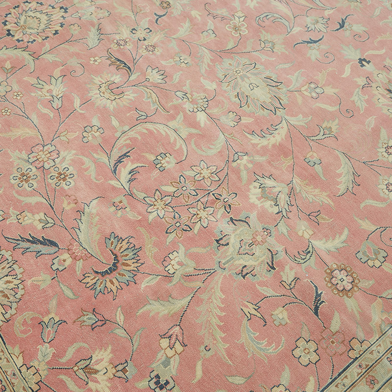 Vintage Hand-Knotted Oriental Rug - 11' 10" x 11' 11" (142" x 143") - K0087649