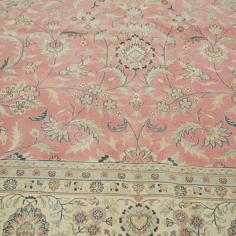 Vintage Hand-Knotted Oriental Rug - 11' 10" x 11' 11" (142" x 143") - K0087649