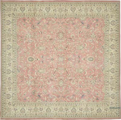 Alfombra Oriental Vintage Anudada a Mano - 360 cm x 362 cm
