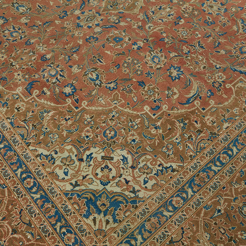 Vintage Hand-Knotted Oriental Rug - 9' 10" x 16' 2" (118" x 194") - K0087650