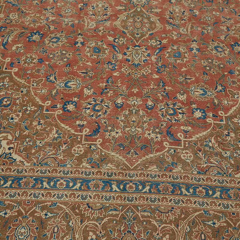 Vintage Hand-Knotted Oriental Rug - 9' 10" x 16' 2" (118" x 194") - K0087650