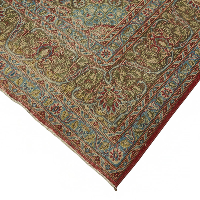 Vintage Hand-Knotted Oriental Rug - 9' 6" x 12' 7" (114" x 151") - K0087652