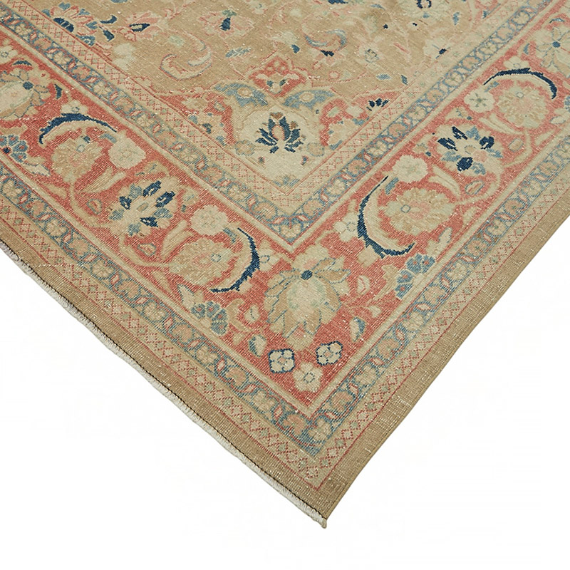 Vintage Hand-Knotted Oriental Rug - 8' 10" x 12' 7" (106" x 151") - K0087653