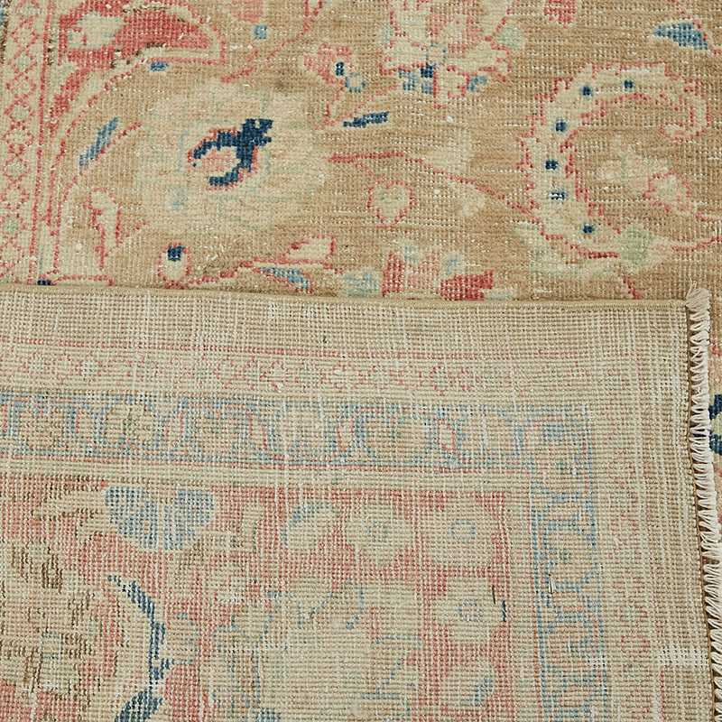 Vintage Hand-Knotted Oriental Rug - 8' 10" x 12' 7" (106" x 151") - K0087653