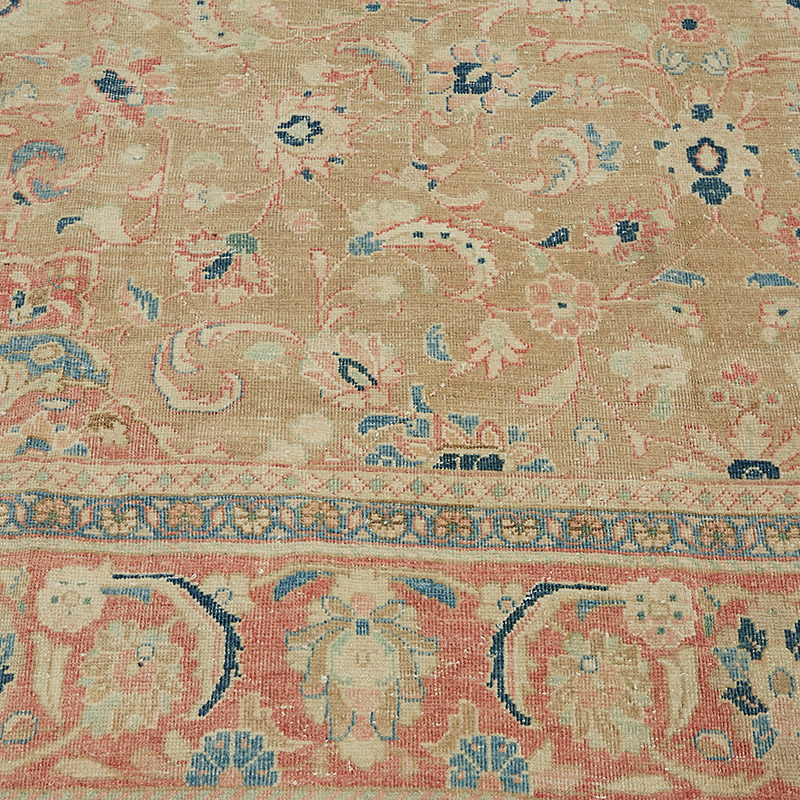 Vintage Hand-Knotted Oriental Rug - 8' 10" x 12' 7" (106" x 151") - K0087653