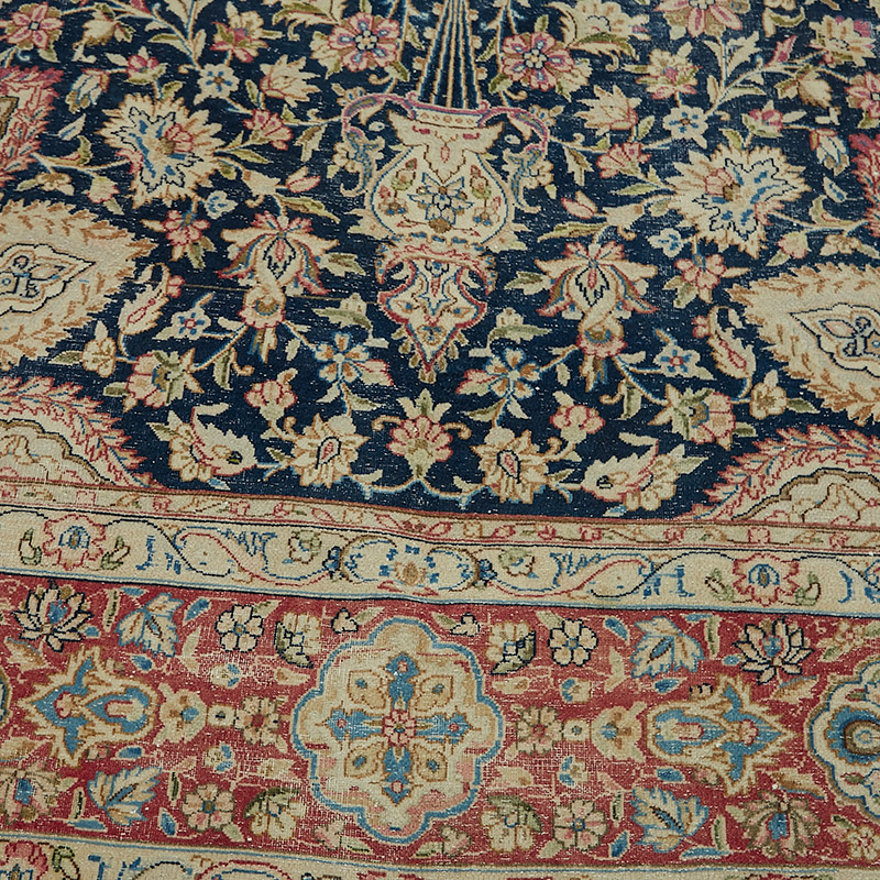 Alfombra Oriental Vintage Anudada a Mano - 287 cm x 377 cm - K0087654