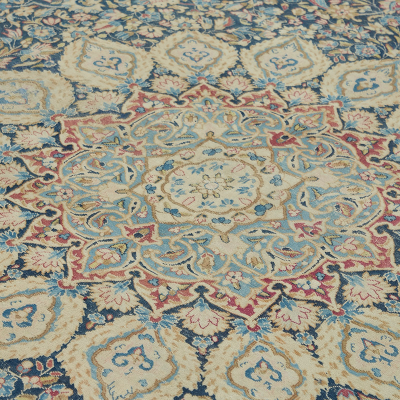 Alfombra Oriental Vintage Anudada a Mano - 293 cm x 386 cm - K0087655