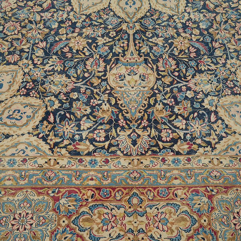 Alfombra Oriental Vintage Anudada a Mano - 293 cm x 386 cm - K0087655