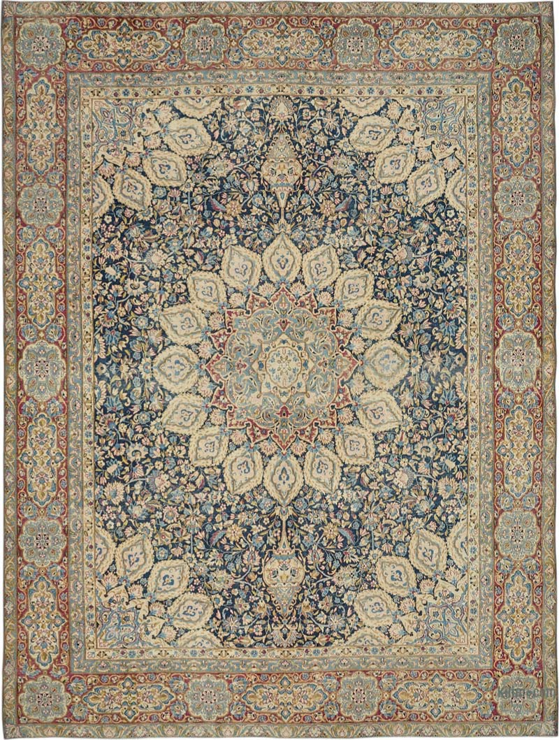 Alfombra Oriental Vintage Anudada a Mano - 293 cm x 386 cm - K0087655