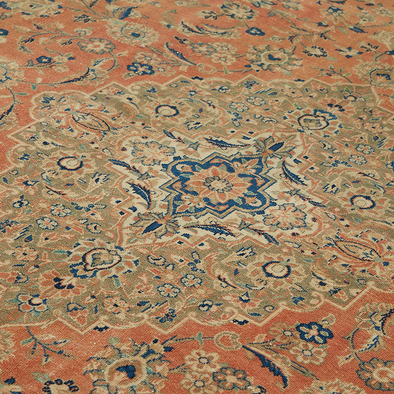 El Dokuma Vintage Halı - 300 cm x 400 cm - K0087656