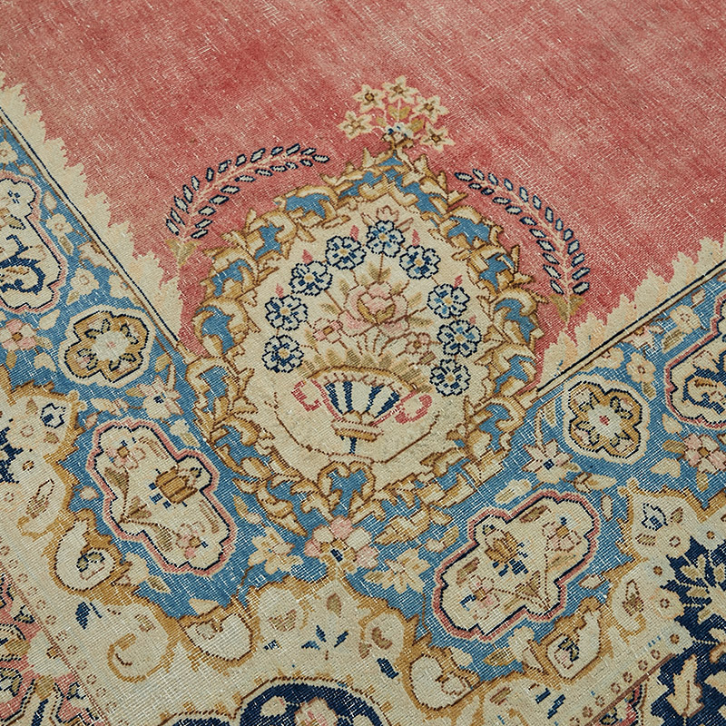 El Dokuma Vintage Halı - 292 cm x 398 cm - K0087657
