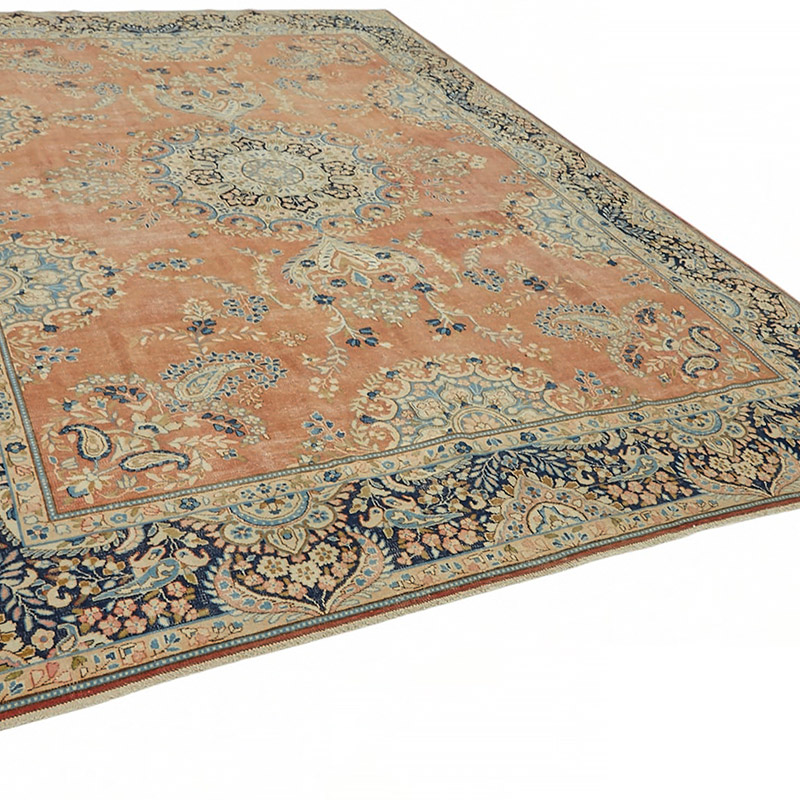 Vintage Hand-Knotted Oriental Rug - 9' 1" x 13'  (109" x 156") - K0087658