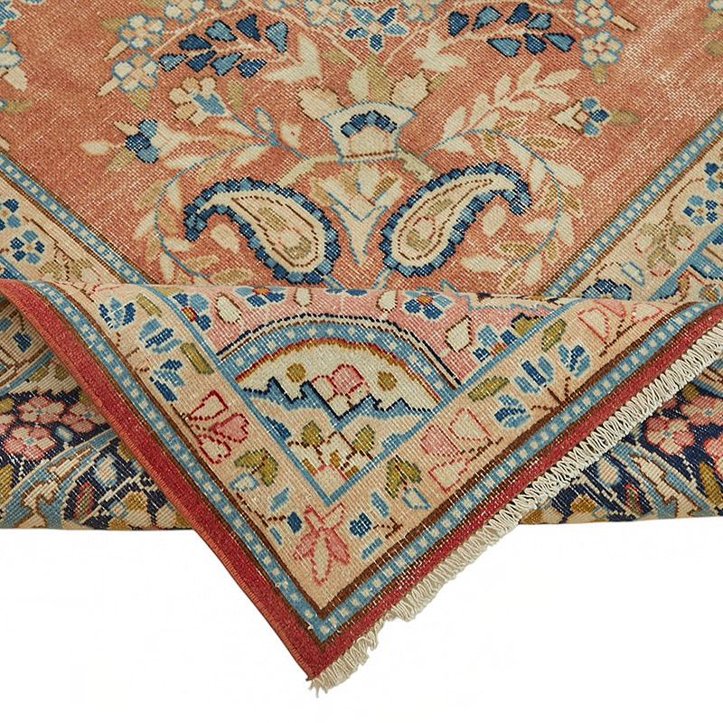 Vintage Hand-Knotted Oriental Rug - 9' 1" x 13'  (109" x 156") - K0087658