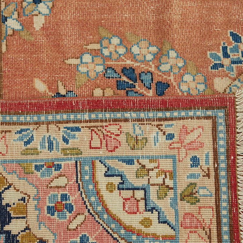Vintage Hand-Knotted Oriental Rug - 9' 1" x 13'  (109" x 156") - K0087658