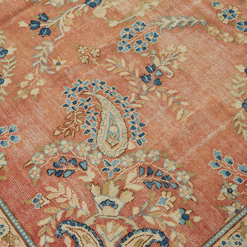 Vintage Hand-Knotted Oriental Rug - 9' 1" x 13'  (109" x 156") - K0087658