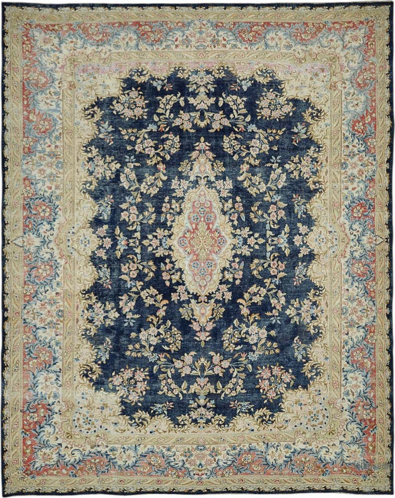 El Dokuma Vintage Halı - 273 cm x 347 cm - K0087659