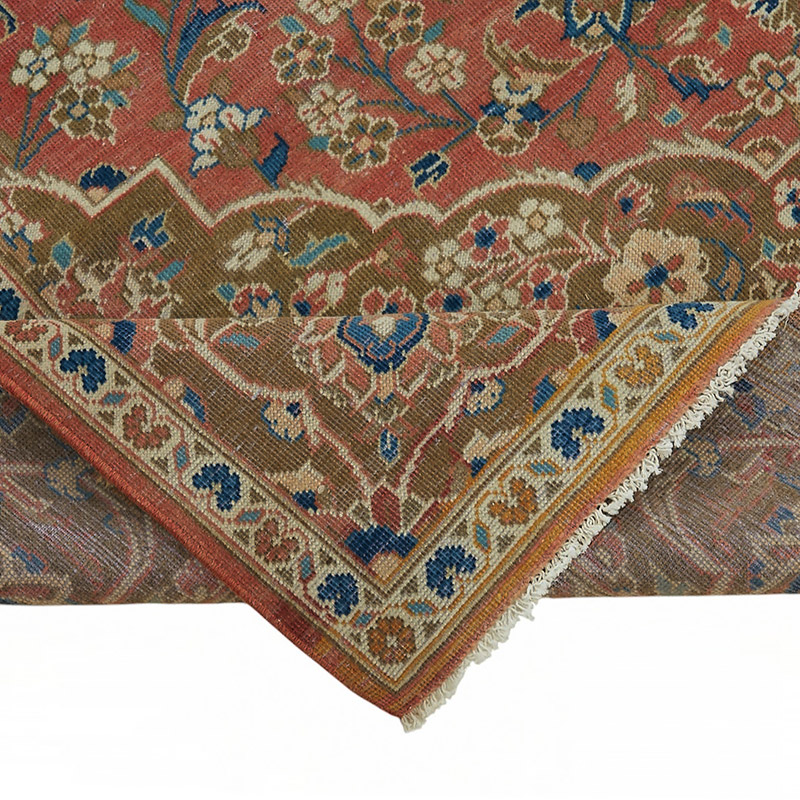 Vintage Hand-Knotted Oriental Rug - 6' 7" x 9' 8" (79" x 116") - K0087660