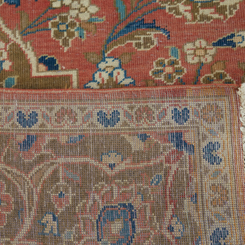 Vintage Hand-Knotted Oriental Rug - 6' 7" x 9' 8" (79" x 116") - K0087660