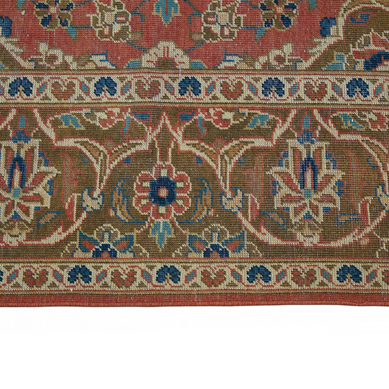 Vintage Hand-Knotted Oriental Rug - 6' 7" x 9' 8" (79" x 116") - K0087660