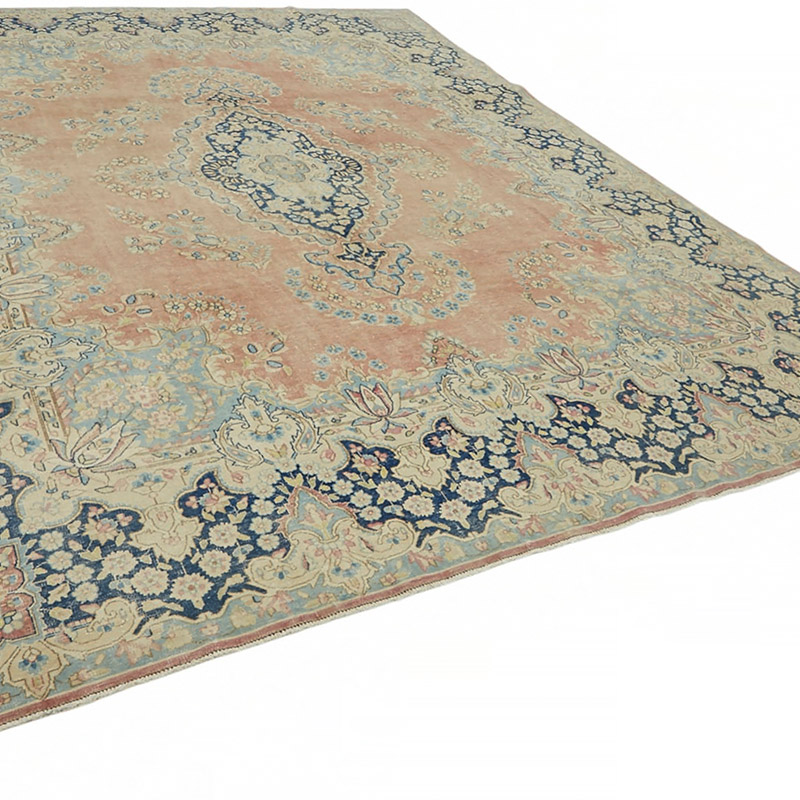 Vintage Hand-Knotted Oriental Rug - 9' 9" x 12' 7" (117" x 151") - K0087661