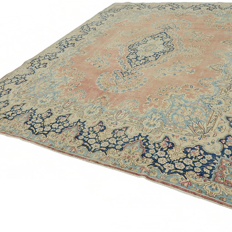 Vintage Hand-Knotted Oriental Rug - 9' 9" x 12' 7" (117" x 151") - K0087661