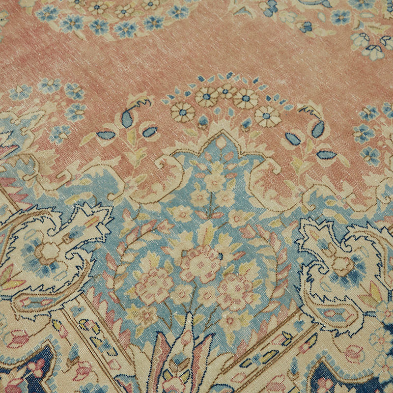 Vintage Hand-Knotted Oriental Rug - 9' 9" x 12' 7" (117" x 151") - K0087661