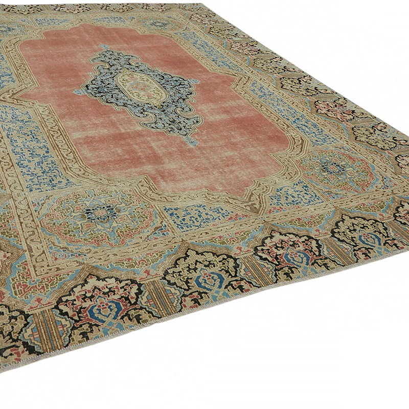 Vintage Hand-Knotted Oriental Rug - 8' 10" x 11' 11" (106" x 143") - K0087662