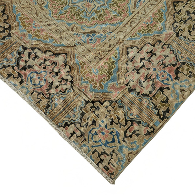 Vintage Hand-Knotted Oriental Rug - 8' 10" x 11' 11" (106" x 143") - K0087662