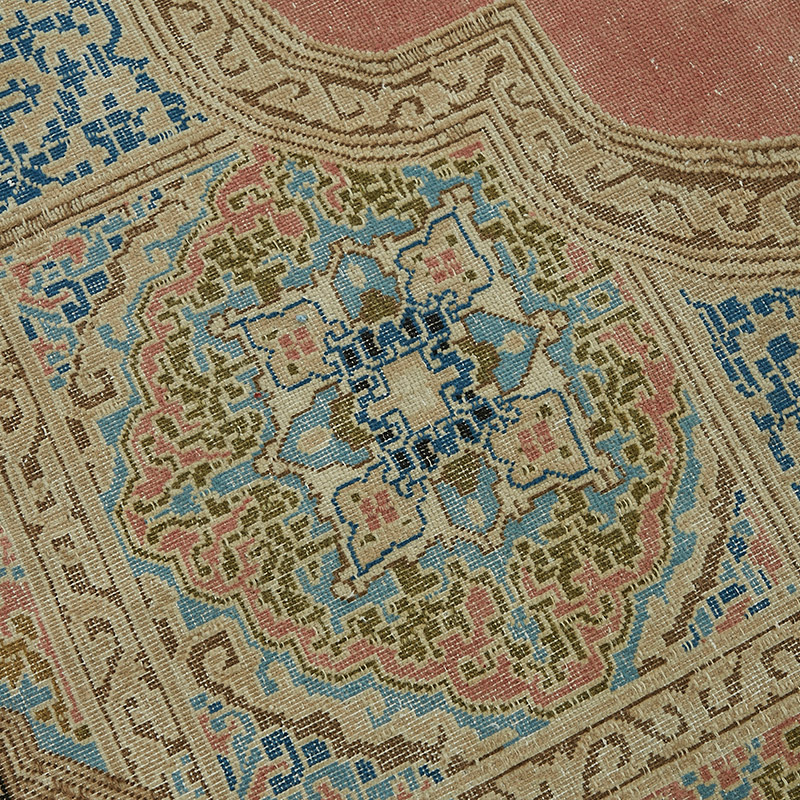 Vintage Hand-Knotted Oriental Rug - 8' 10" x 11' 11" (106" x 143") - K0087662