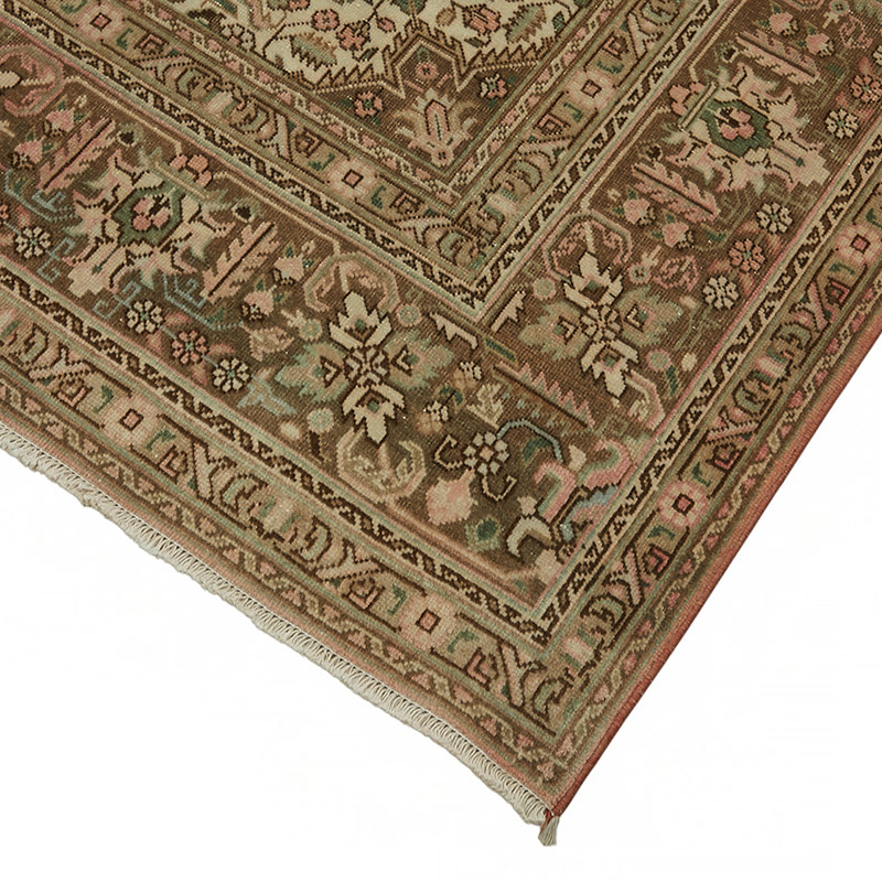 Alfombra Oriental Vintage Anudada a Mano - 197 cm x 303 cm - K0087663