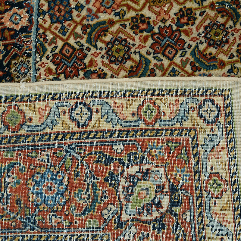 Vintage Hand-Knotted Oriental Rug - 6' 6" x 9' 9" (78" x 117") - K0087665