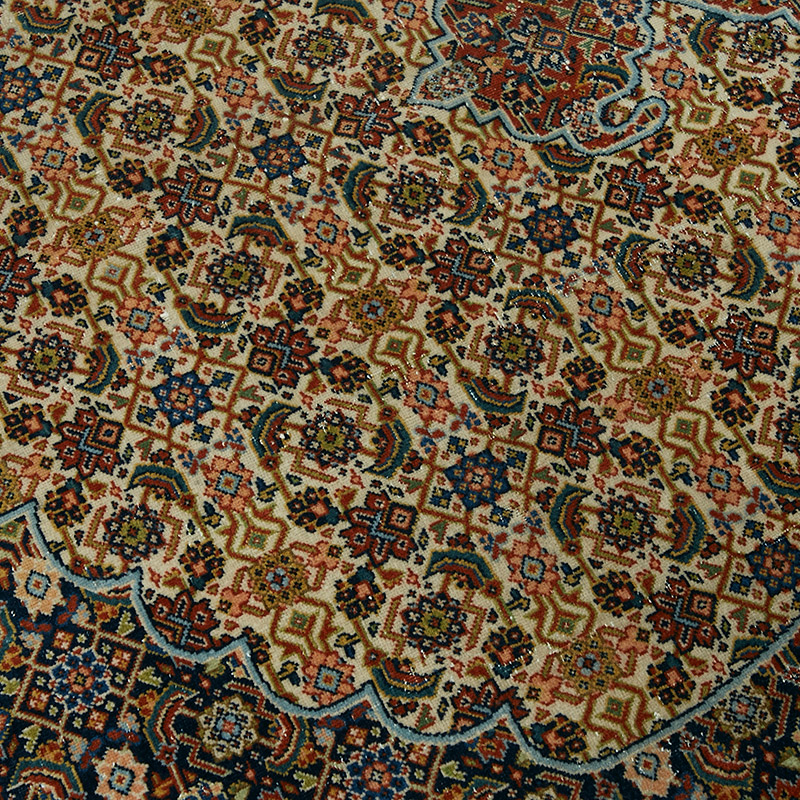 Vintage Hand-Knotted Oriental Rug - 6' 6" x 9' 9" (78" x 117") - K0087665
