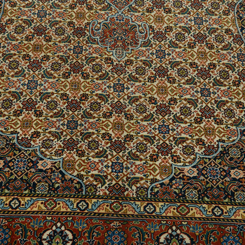 Vintage Hand-Knotted Oriental Rug - 6' 6" x 9' 9" (78" x 117") - K0087665