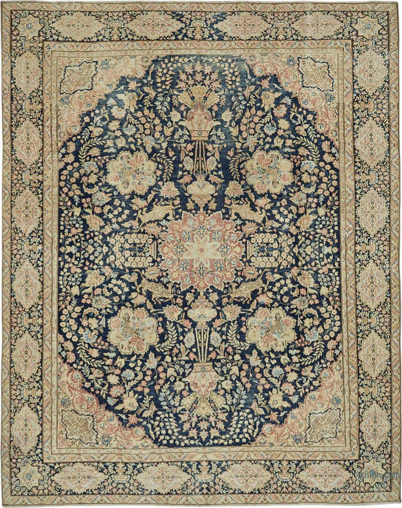 Alfombra Oriental Vintage Anudada a Mano - 276 cm x 348 cm - K0087666