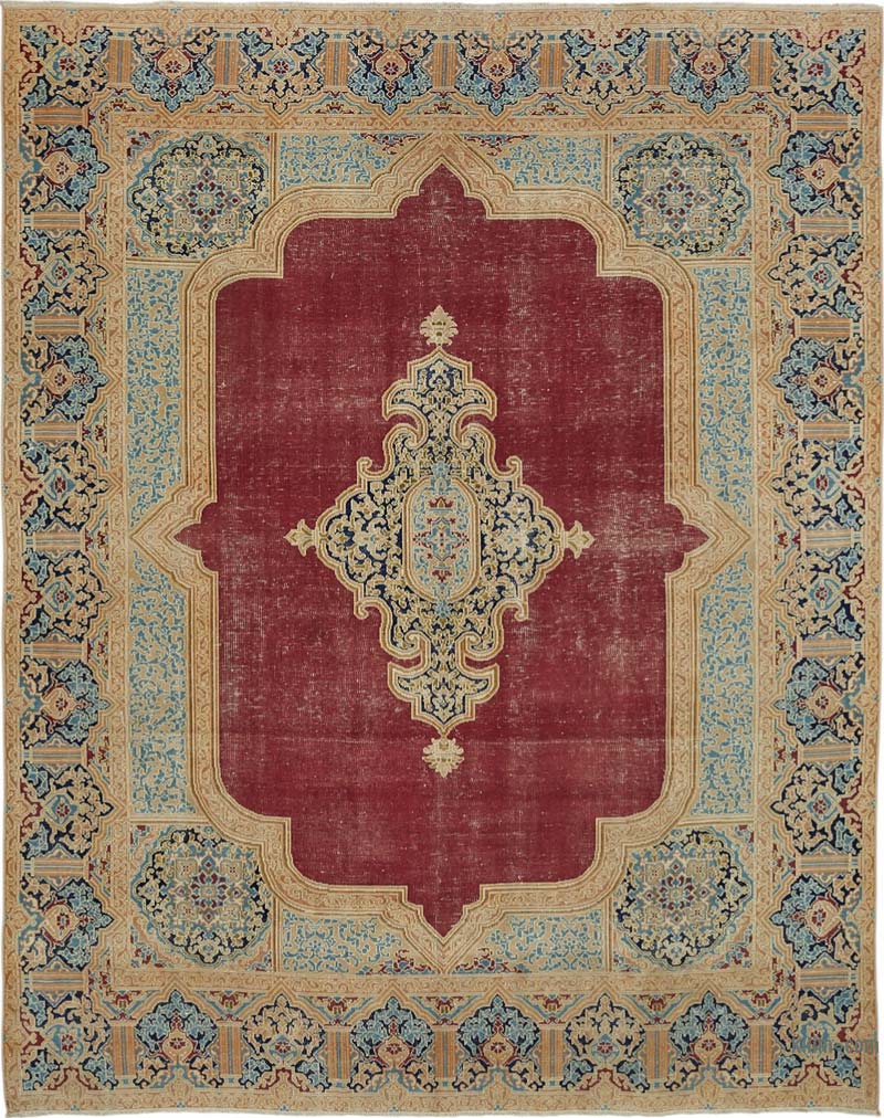 Alfombra Oriental Vintage Anudada a Mano - 250 cm x 316 cm - K0087667