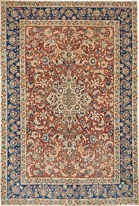 El Dokuma Vintage Halı - 248 cm x 362 cm