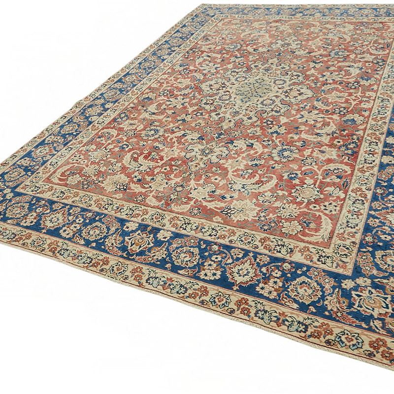 El Dokuma Vintage Halı - 248 cm x 362 cm - K0087669
