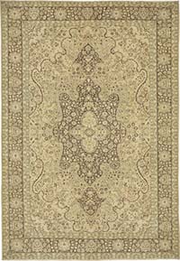 El Dokuma Vintage Halı - 207 cm x 302 cm