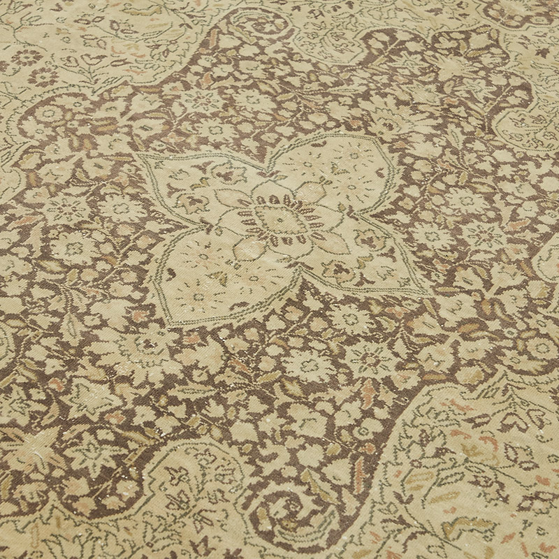 Vintage Hand-Knotted Oriental Rug - 6' 9" x 9' 11" (81" x 119") - K0087670