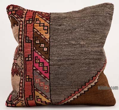 Turkish Pillow Cover - 1' 8" x 1' 8" (20" x 20")