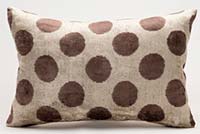 Kadife Ikat Yastık Kılıfı - 60 cm x 40 cm