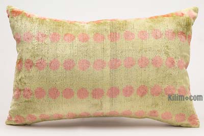 Velvet Ikat Pillow Cover - 2'  x 1' 4" (24" x 16")