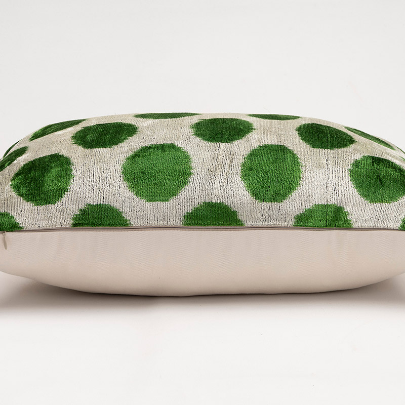 Velvet Ikat Pillow Cover - 2'  x 1' 4" (24" x 16") - K0087757
