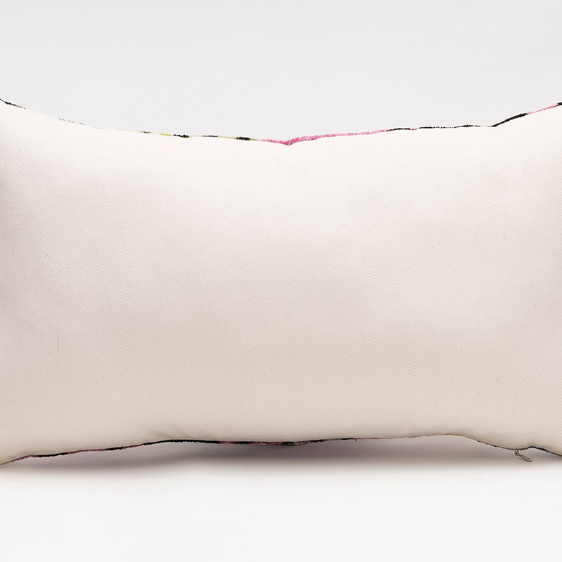 Velvet Ikat Pillow Cover - 1' 8" x 1'  (20" x 12") - K0087760