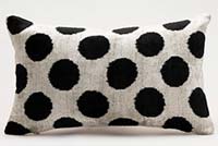 Kadife Ikat Yastık Kılıfı - 50 cm x 30 cm